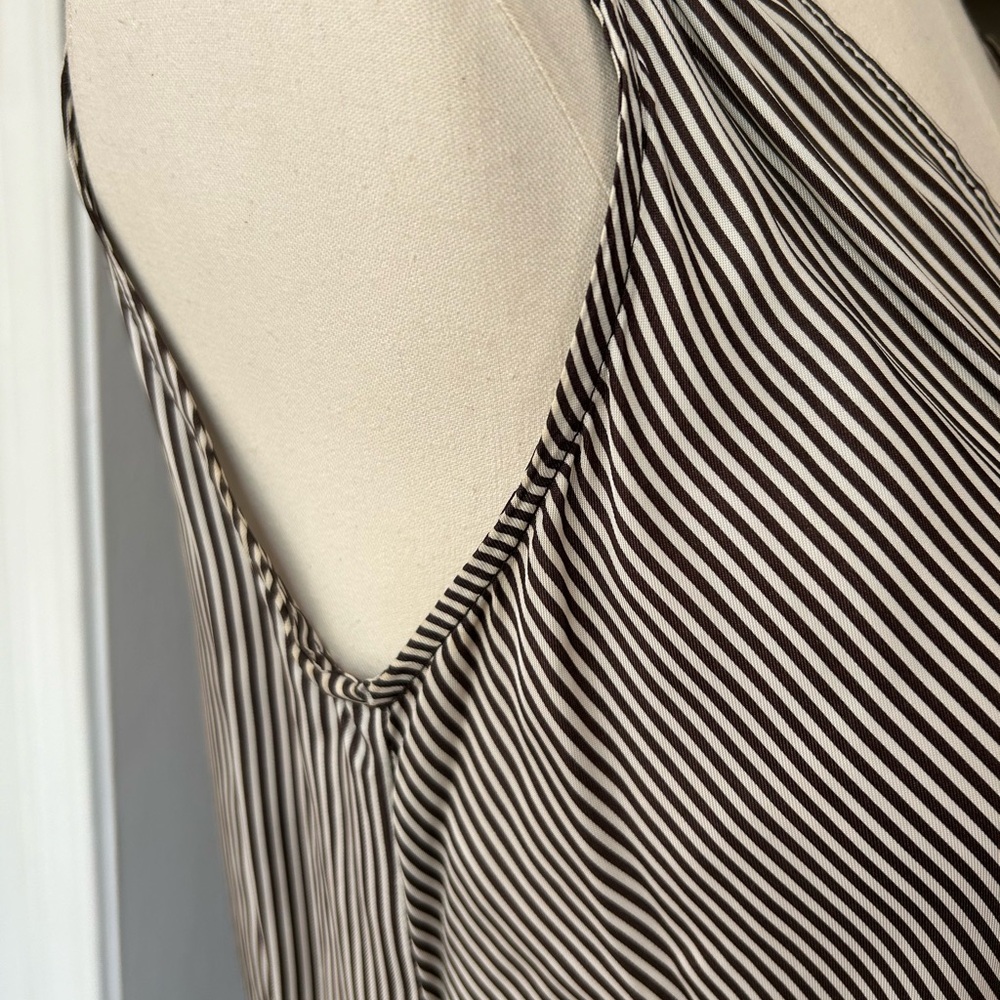 Zara vintage retro dress 100% rayon drop waist - Picture 4 of 13